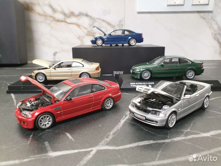 Модели BMW 3 E46 1/43