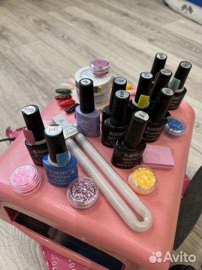 Лампа для ногтей и шеллаки