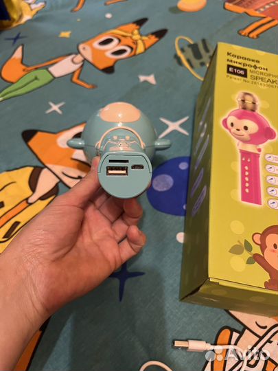 Микрофон для живого вокала караоке