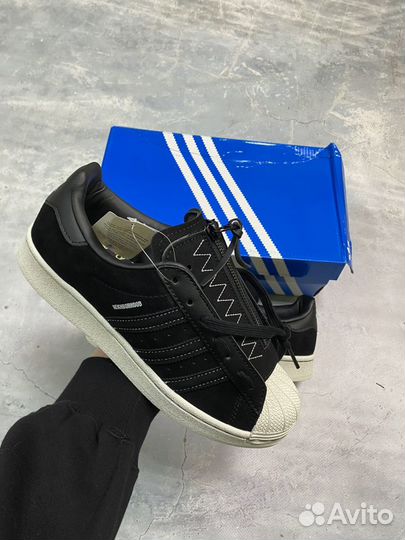 Adidas neighborhood X superstar 80S core black