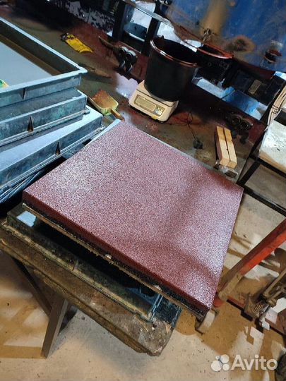 Резиновая плитка