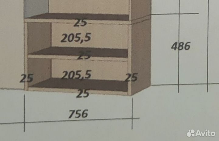 Обувница в прихожую бу