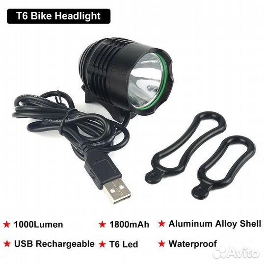 Фонарь на велосипед bicycle light ecliptic halo