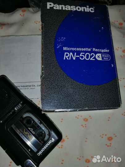 Диктофон Япония, Panasonic