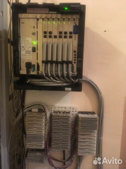 Услуги по монтажу, настройке атс и оборуд-я связи