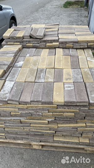 Плитка тротуарная бу