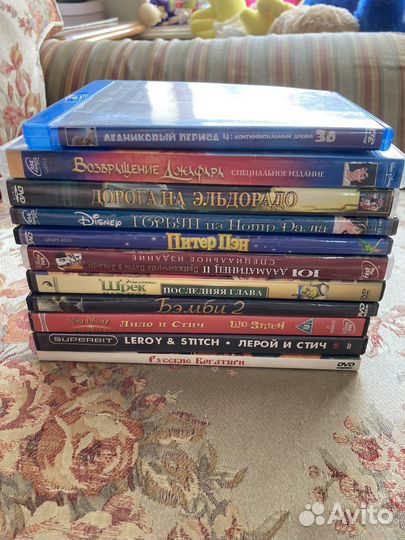 DVD мультики