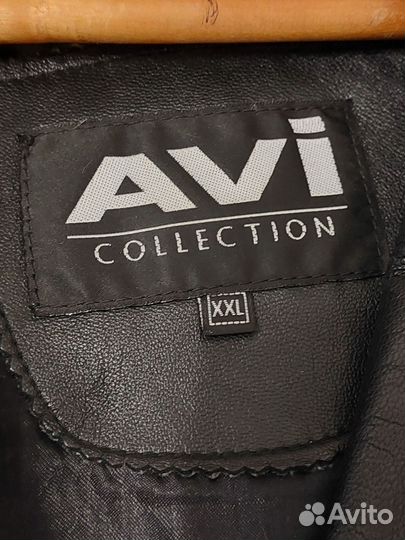 Кожаная куртка мужская 52- 54