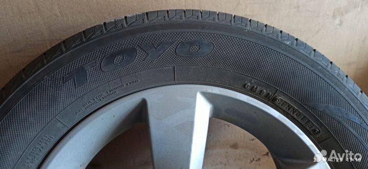 Литые диски r15, 5x100