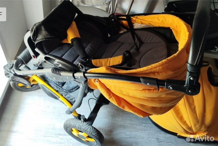 Коляска 2 в 1 camarelo sevilla
