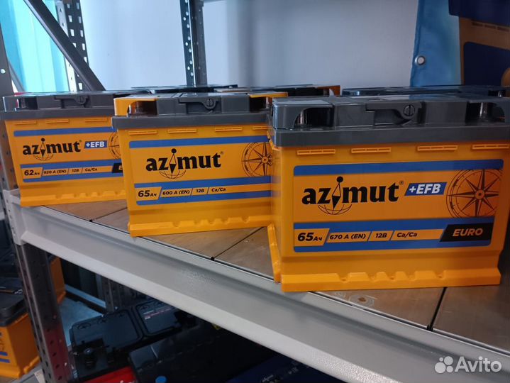 Аккумуляторы azimut