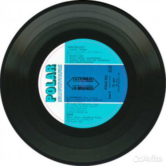 Виниловая пластинка Abba, Waterloo