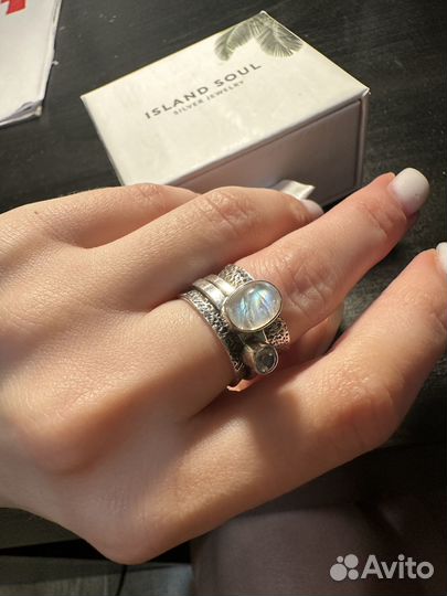 Серебряное кольцо Island Soul