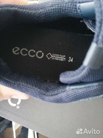 Кроссовки ecco 34 для мальчика
