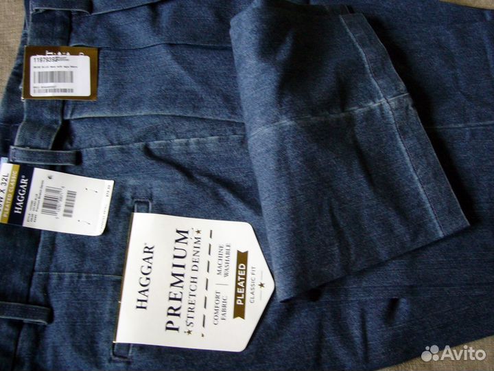 Брюки мужские джинсовые Haggar 38/32 Оригинальные