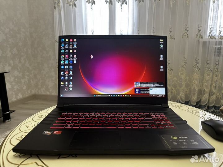 Игровой ноутбук msi alpha 17