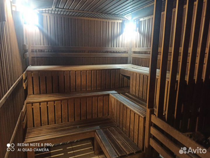 Сауна с бассейном