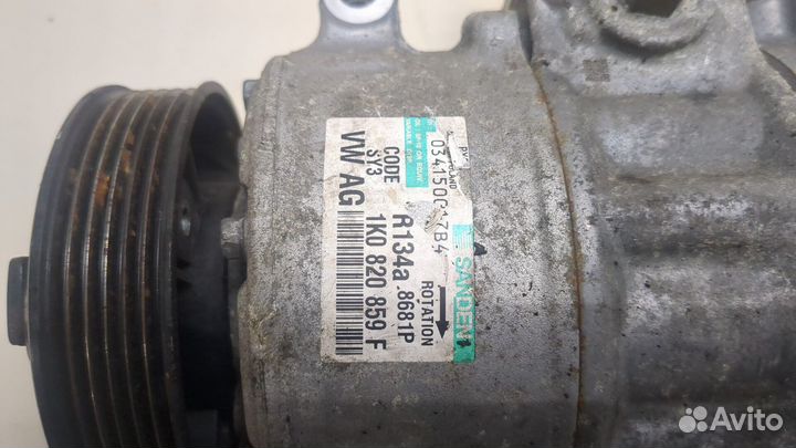 Компрессор кондиционера Volkswagen Golf 5, 2007