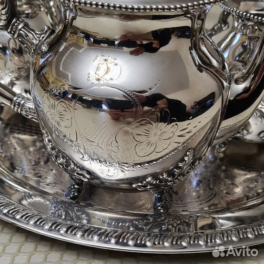 Антикварный чайный сервиз США