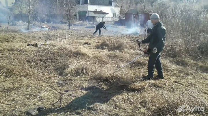Уборка дачных участков,территорий