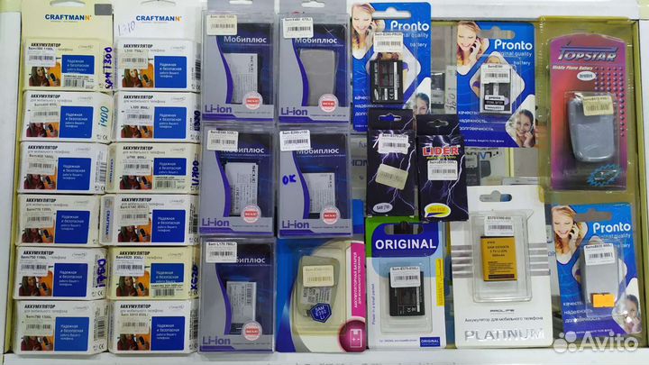 Аккумуляторы для старых сотовых Samsung (часть 2)