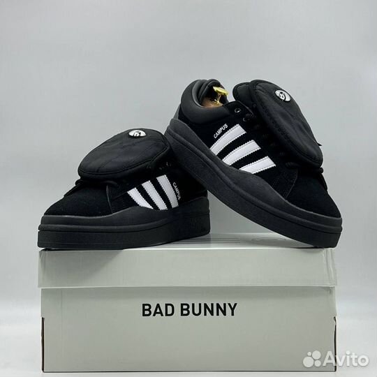 Кроссовки Adidas Campus Bad Bunny Black