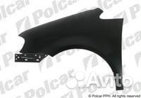 Крыло переднее левый перед для volkswagen touran (1T) 02.03-12.06