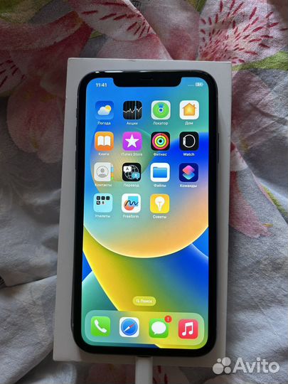 iPhone 11 128 гб фиолетовый