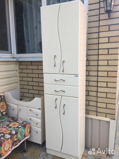 Шкаф пенал для ванной