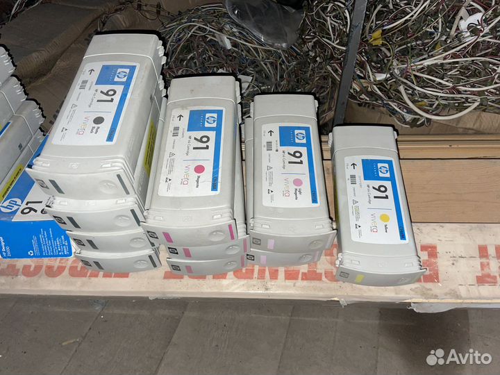 Картриджи для плоттера hp z6100