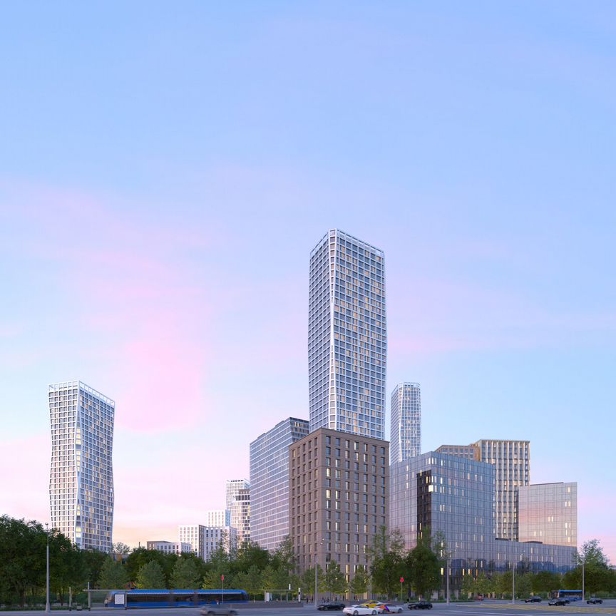 2-к. квартира, 56,6 м², 18/25 эт.