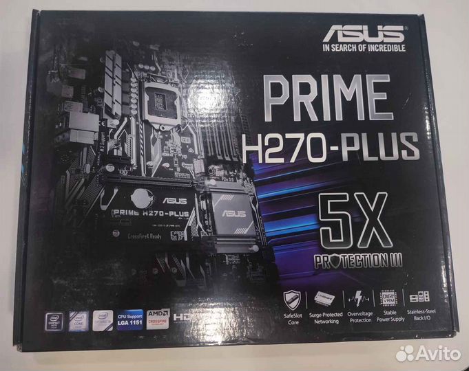 Комплектующие для пк (asus prime H270-plus, итд)