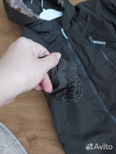 Демисезонный комбинезон 86 р цвета хаки