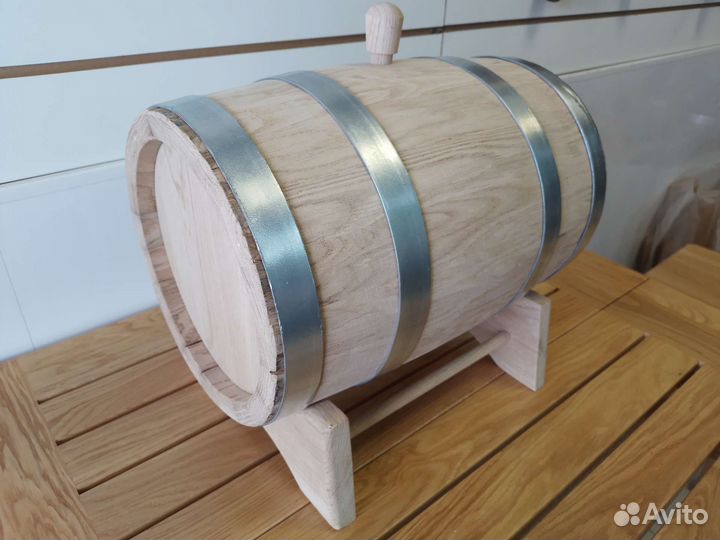 Бочка дубовая 10л средний обжиг