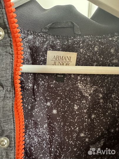 Пуховик armani junior 106