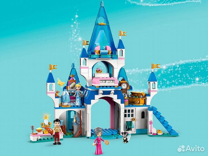 Lego Disney Princess 43206 Замок Золушки и Прекрас