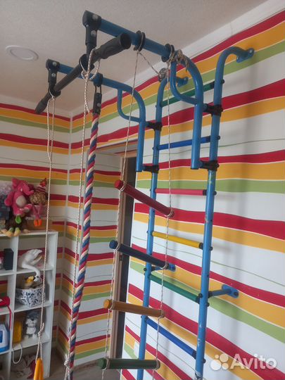 Детская шведская стенка бу