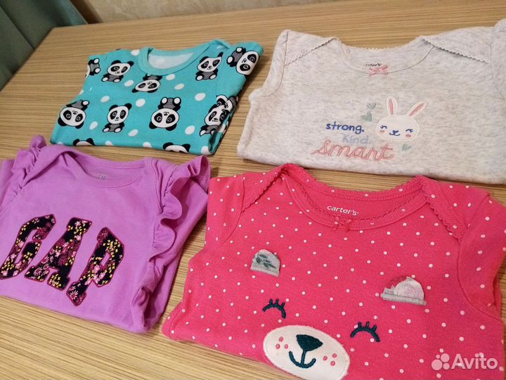 Боди и лонг для девочки 74 80