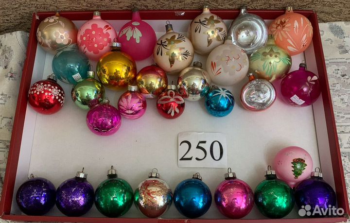 Елочные игрушки ссср, винтаж