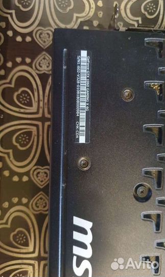 Видеокарта gtx 1060 6gb