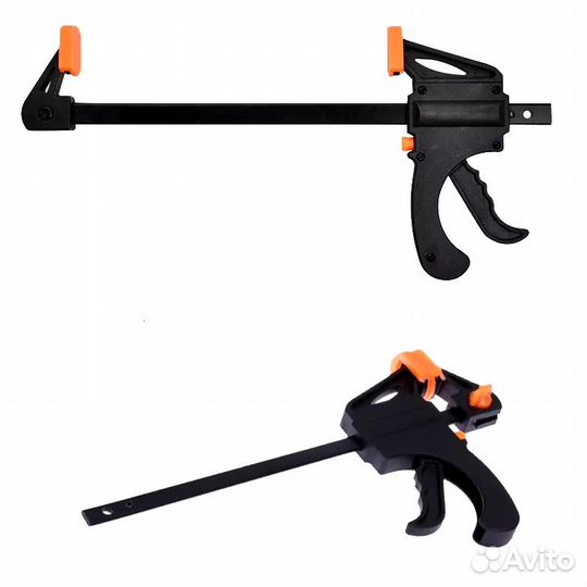 Струбцины F-образные быстрозажимные 195мм - 2шт