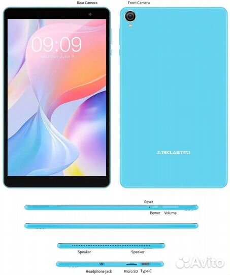 Планшет teclast P80T 8