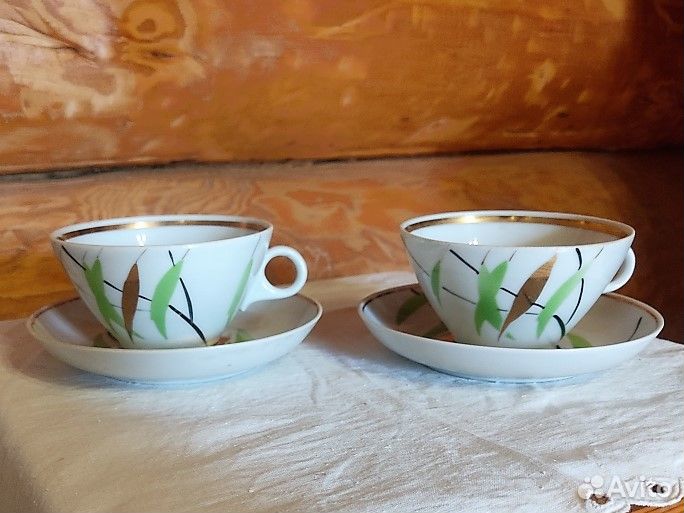 Чайные пары и чашк. Вербилки, Дулево.Чудово, лфз