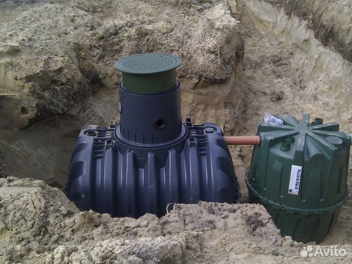 Септик био Енот 8 с переливом