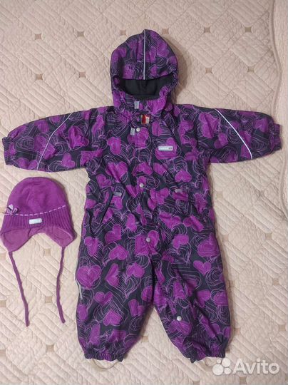 Демисезонный комбинезон для девочки Reima 80cm+6