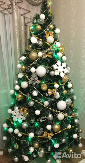 Ель искуственная заснеженная