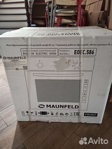 Электрический духовой шкаф maunfeld eoeс.586W объявление продам