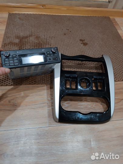 Магнитола renault с рамкой