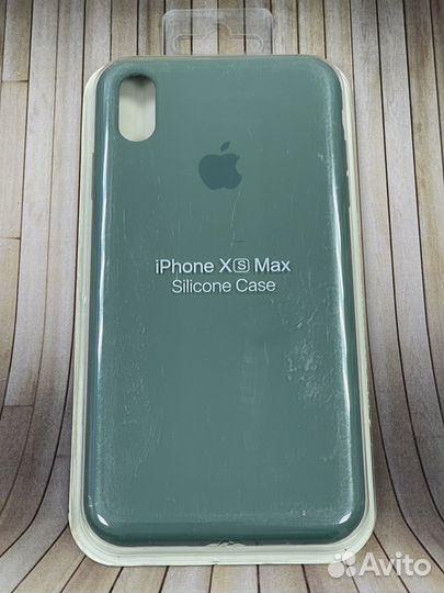 Чехол накладка iPhone XS Max Сосновый лес