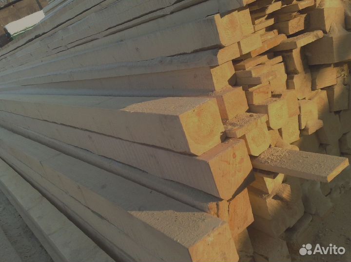 Экологичный сосновый Брус